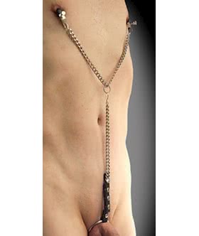 Nipple Clamps and Cock Ring Set