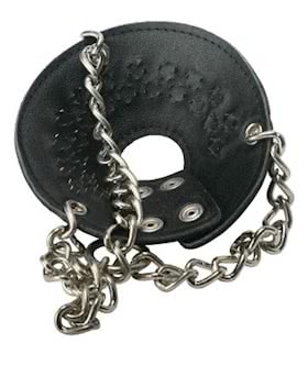 Strict Leather Parachute Ball Stretcher with Spikes