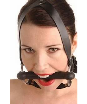 Strict Leather Locking Silicone Trainer Gag