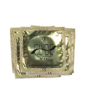 Glyde Maxi Condoms Natural 10 Pack