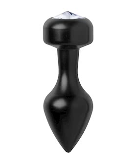Spade Petite Jewel Aluminum Anal Plug