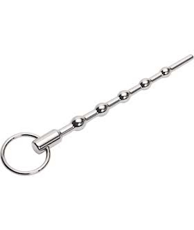 Extra Long Beaded Penis Plug