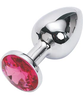Jewelled Butt Plug Large