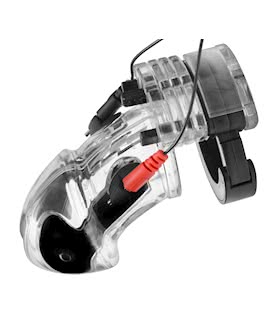 Electro Lockdown Estim Male Chastity Cage