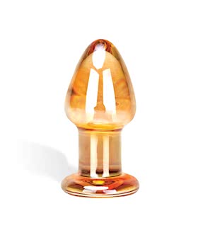 Glas Over Easy Glass Butt Plug