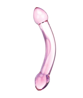 Glas Double Trouble  Glass Dildo
