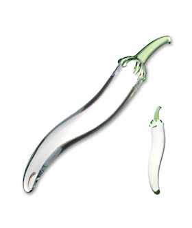 Glas Naturals Chili Pepper Glass Dildo