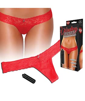 Vibrating Lace Thong