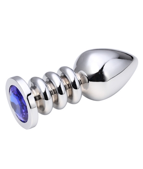 Ridged  Butt Plug