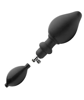 Expander Inflatable Anal Plug with Removable Pump