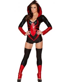 Sexy  Spider Widow Hero Costume