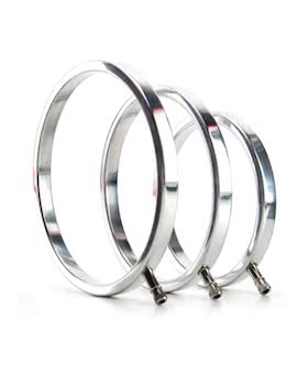 Solid Metal Scrotal Ring Set 3 Sizes