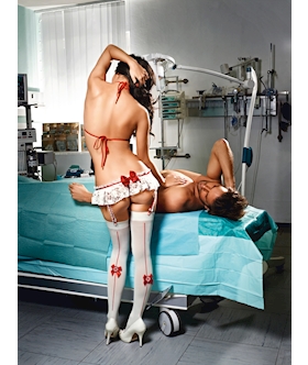 Baci Emergency Room Lace Nurse Set ML