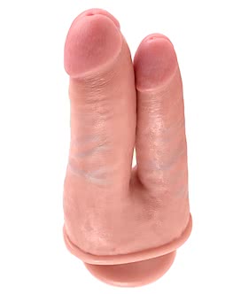 King Cock Double Penetrator Suction Cup Dildo