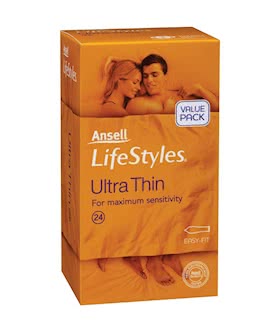 Ansell Lifestyles Ultra Thin 24s