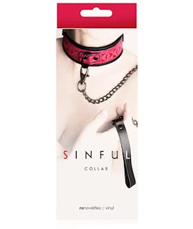 Sinful Pink Collar