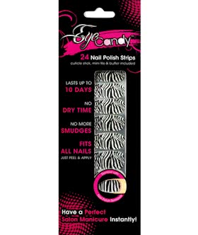 Zebra Nail Foil