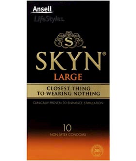 Ansell Skyn Large 10s