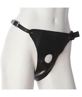 VacULock Leather Ultra Harness With Plug