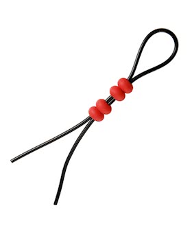 Crimson Tied Bolo Lasso Style Adjustable Cock Ring