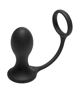 Prostatic Play Rover Silicone Cock Ring and Prostate Plug