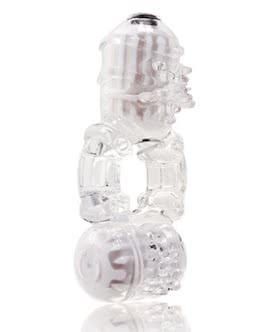 Big O 2 Double Vibrating Ring by Screaming O
