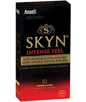 Ansell Skyn Intense Feel 10s
