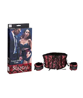 Scandal Corset With Cuffs