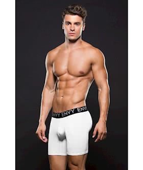 Envy Micro LowRise Logo Athletic Boxer M L