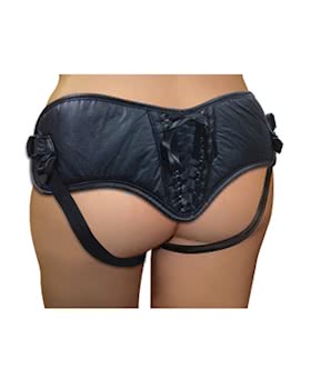Plus Size  PVC Corsette StrapOn