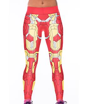 Warrior Woman Printed Leggings