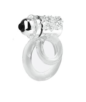 DoubleO 6 Vibrating Double Cock Ring