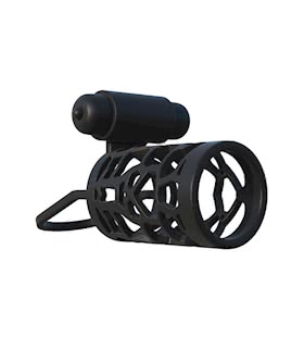 Fantasy CRingz Thick Dick Silicone Vibrating Cage