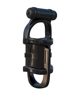 Fantasy CRingz Vibrating Cock Pipe With BallStretcher