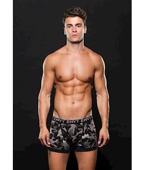 Logo Elastic Boxer Brief L XL Camo