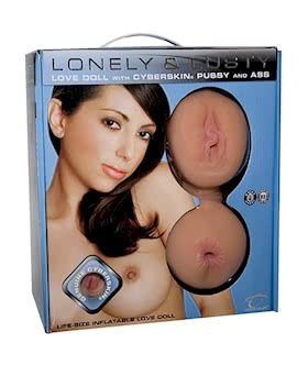 Lonely and Lusty Inflatable Love Doll with CyberSkin Pussy and Ass