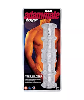 Adam Male Toys Head To Head Cyberskin Stroker