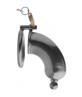 Armour Chastity Cage With Removable Urethral Insert