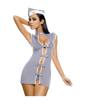 Obsessive Stewardess Costume