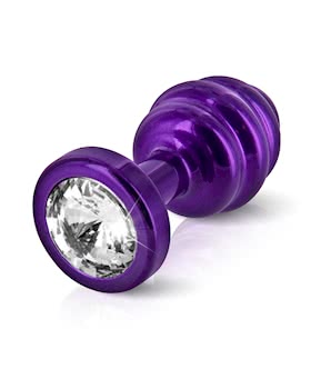 Diogol Ano Butt Plug Ribbed  30 mm