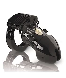 Mystim Pubic Enemy No 1 Cock Cage Black Edition