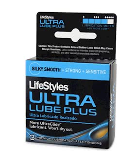 Lifestyles Ultra Lube Plus 3pk