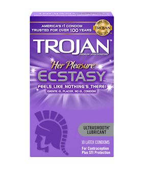 Trojan Her Pleasure Ecstasy 10pk