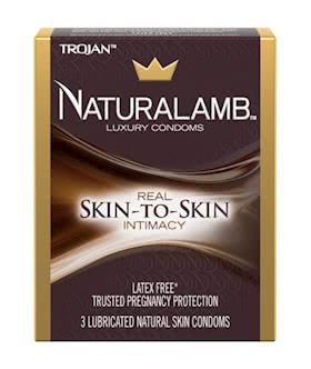 Trojan Naturalamb Lubricated 3pk