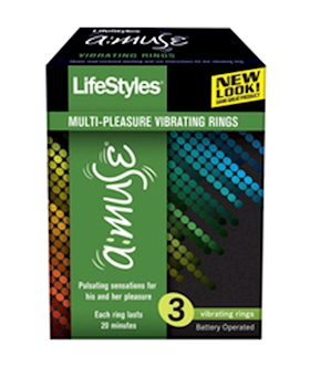 LifeStyles A Muse Vibrating Ring 3ct