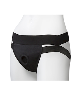 VacULock Panty Harness with Plug Dual Strap LargeXL