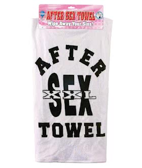 AFTER SEX TOWEL