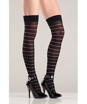 Sexy Striped Thigh Highs