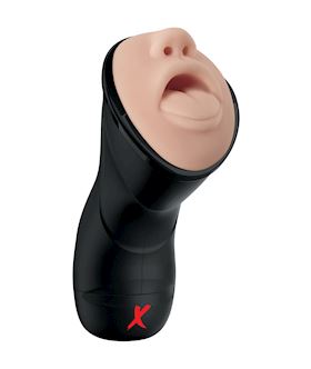 PDX Elite Deep Throat Vibrating Mastorbator