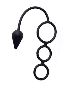 Rings of Pleasure Cock Rings and Butt Plug